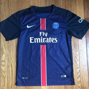 Official youth PSG home jersey